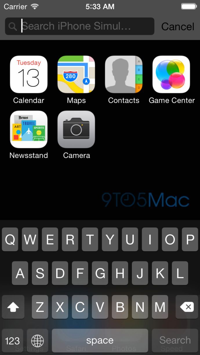 조금 더 커진 iPhone 6. 1704 x 960 해상도 테스트?