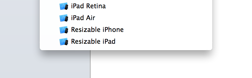 Xcode 6. 새로운 iPhone, iPad 해상도 지원