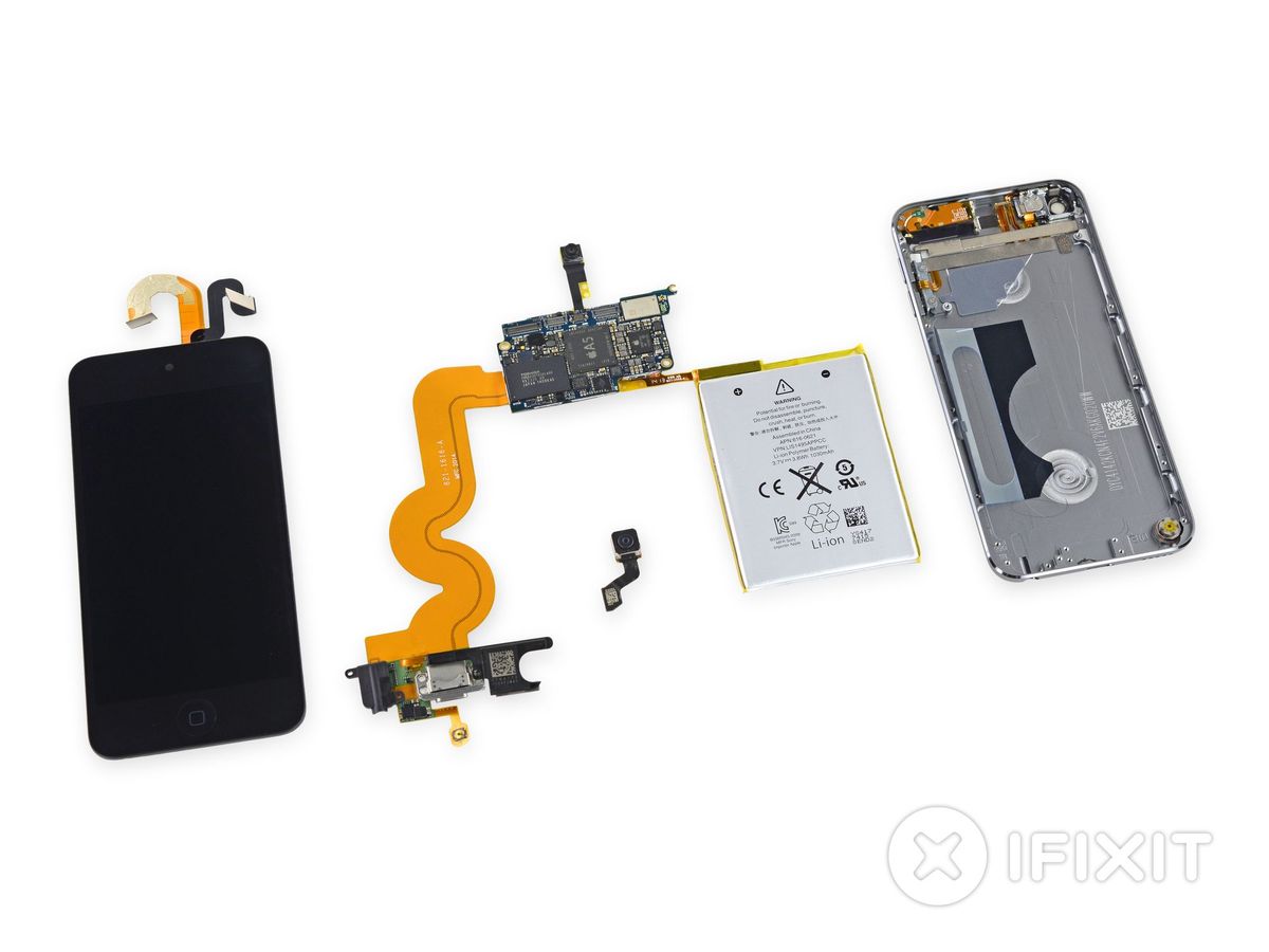 iFixit. 새로운 iPod touch 16GB 분해기 제공.