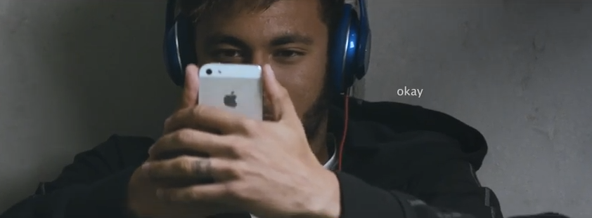 월드컵 스타들을 까메오로 담은 Beats의 헤드폰 광고 영상.