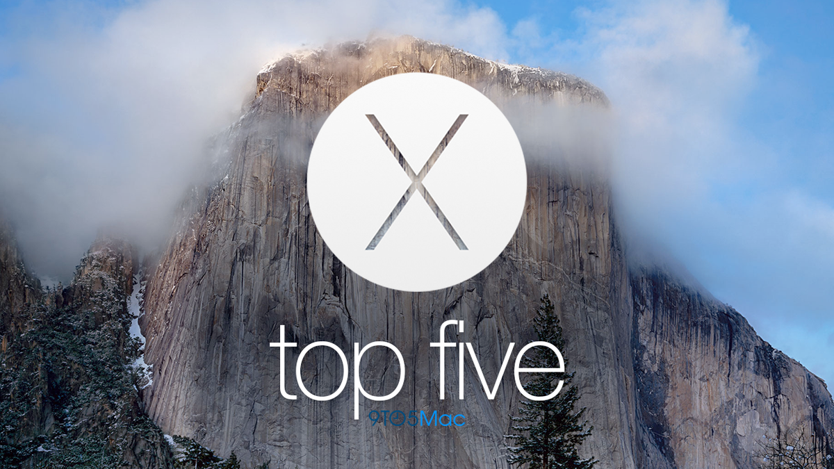OS X Yosemite : Top 5 기능!