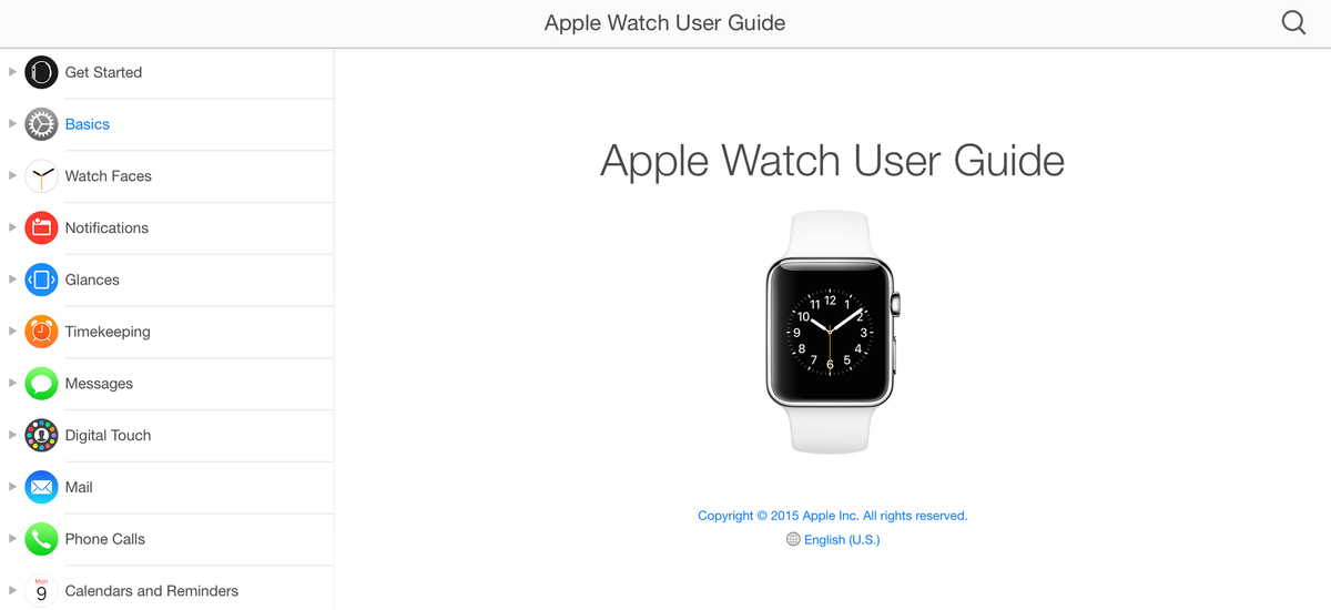 Apple Watch 유저 가이드 공개.