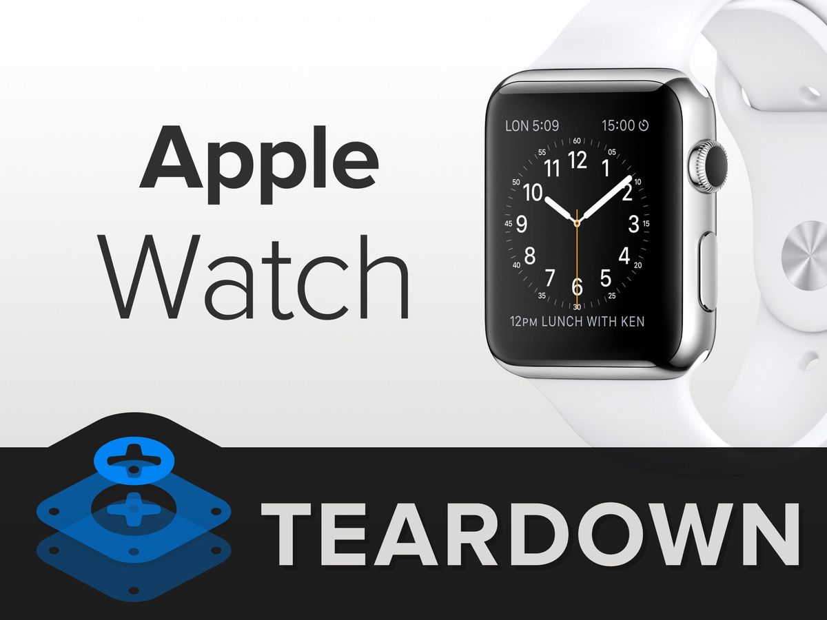 Apple Watch 분해사진, iFixit