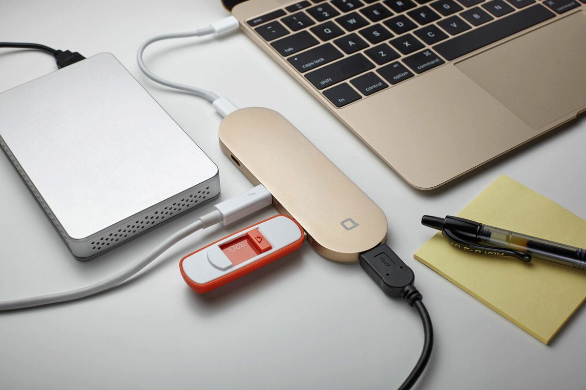 뉴 맥북 USB-C, Hub+