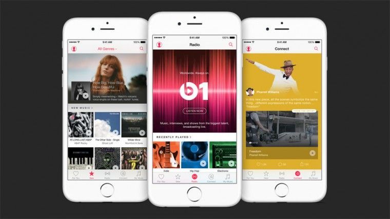 Apple Music을 위해 여러 인디 레이블 관련 조직 및 아티스트와 계약
