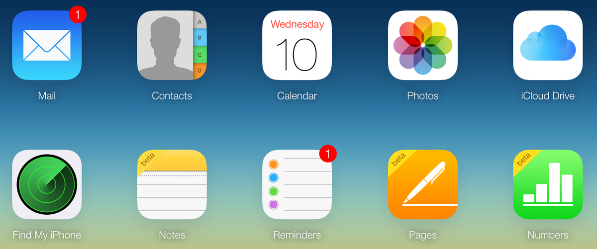 iCloud.com에 새로운 메모 베타 추가.