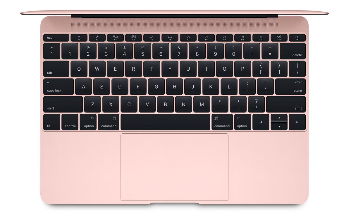신형 MacBook 업데이트, 로즈 골드 추가