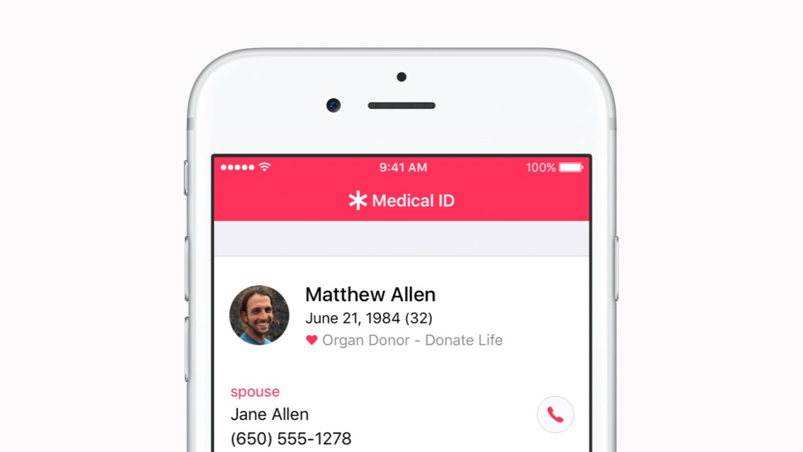 미국 iOS 10 사용자 Health에서 장기기증 등록 가능