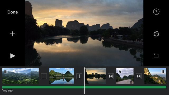 iOS 용, iMovie 업데이트