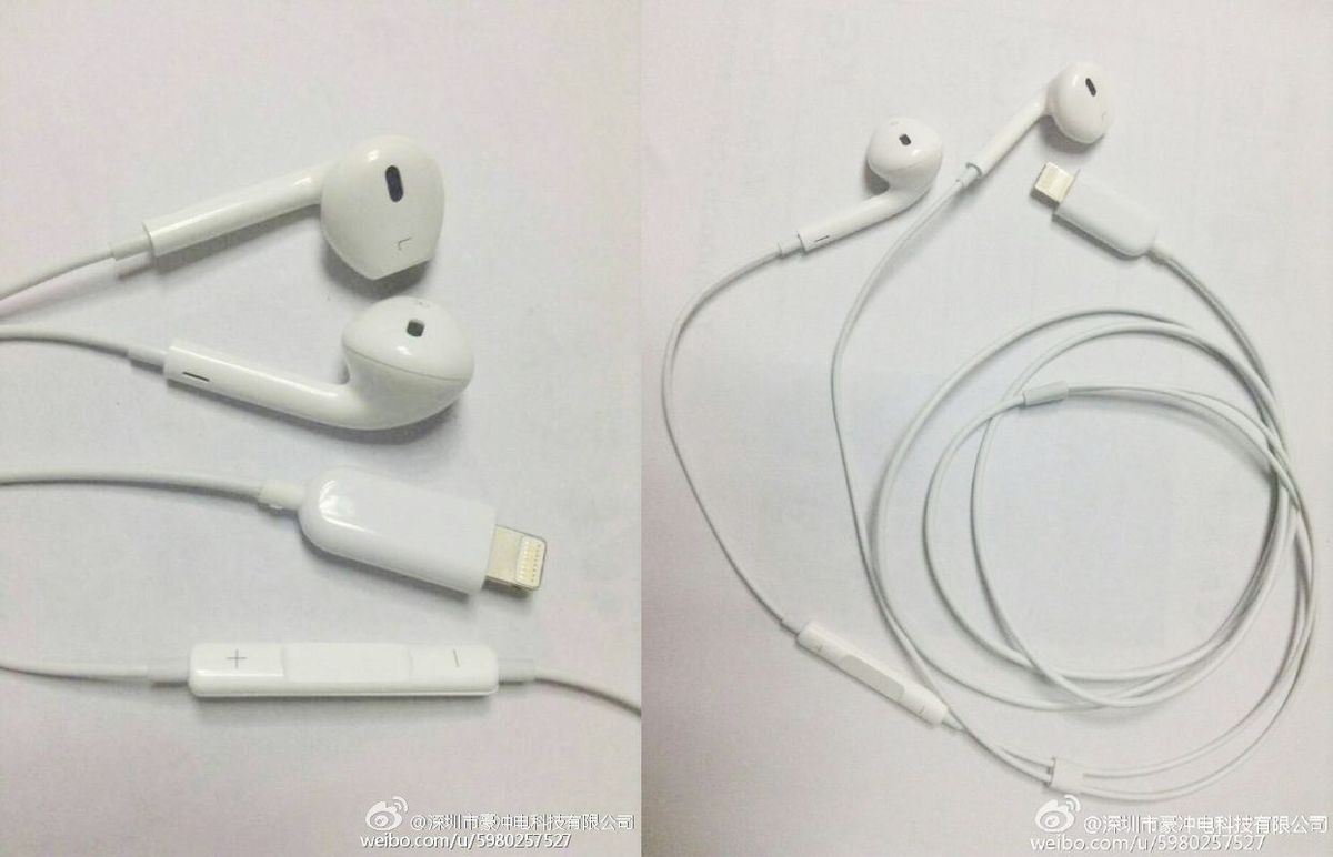 [루머] 라이트닝 연결 iPhone 7 이어폰 사진