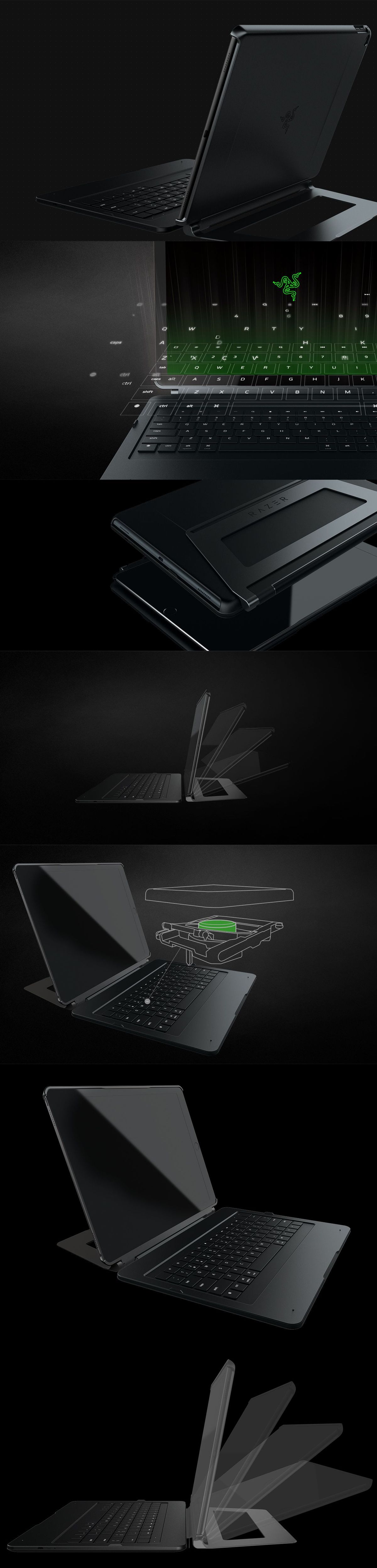 Razer 기계식 키보드, iPad Pro 케이스 발표