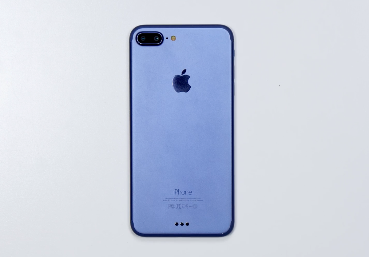 [루머] iPhone 7 Plus 딥블루 프로토타입