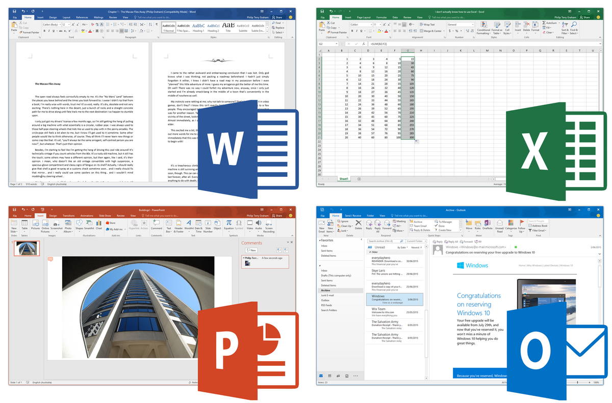 MSOffice 2016, Mac버전 64bit 지원