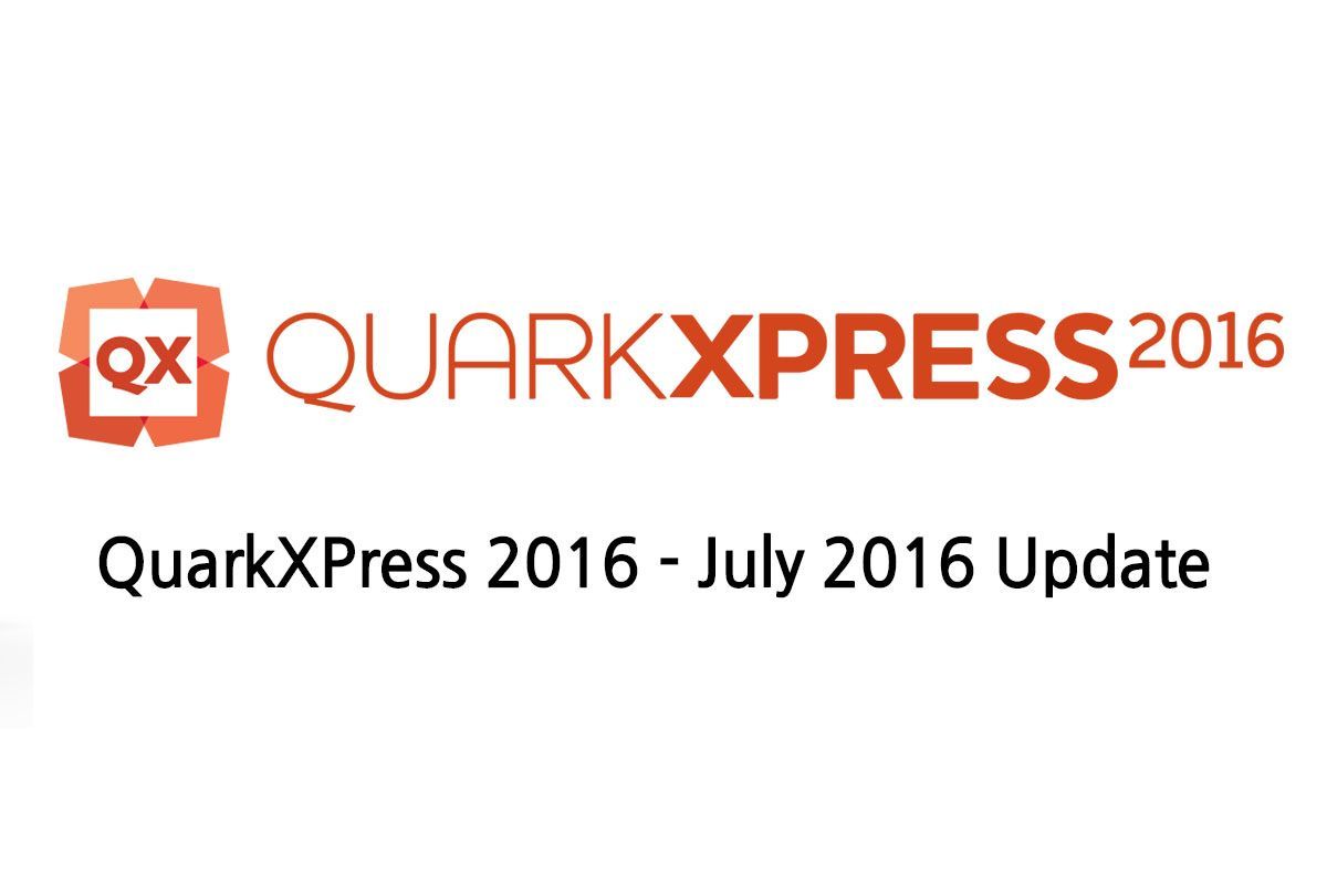 QuarkXPress 2016 12.1 업데이트