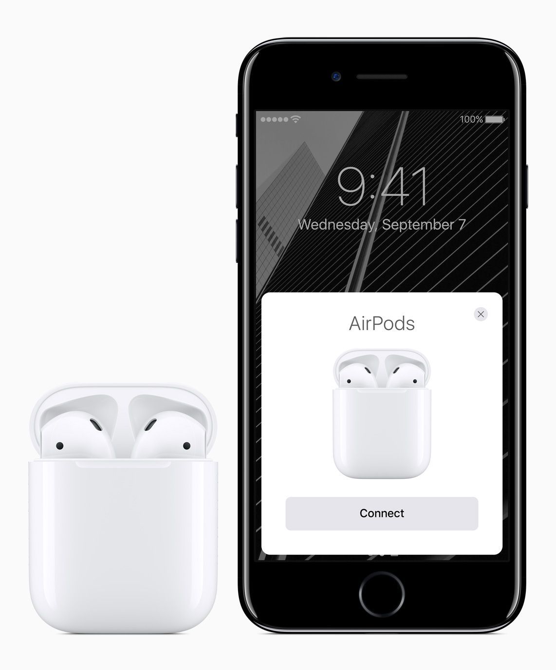 무선 끝판왕 이어폰 AirPods.