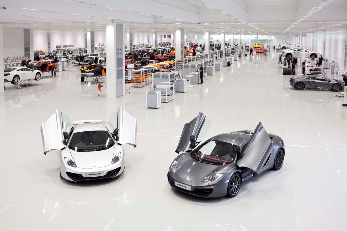 Apple에서 McLaren 자동차 연구소 인수 협상
