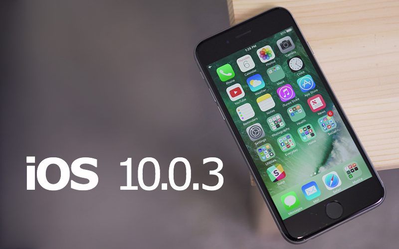 iPhone 7 전용 iOS 10.0.3 업데이트 배포