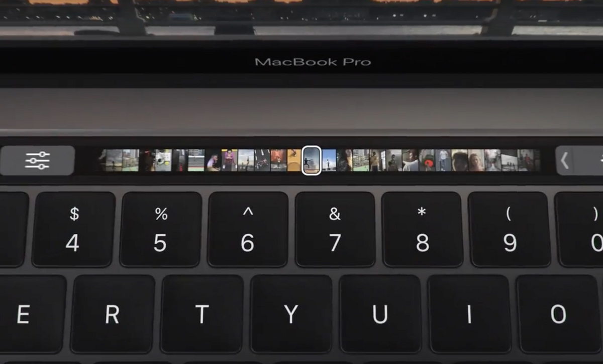 Touch Bar, MacBook Pro의 TV광고