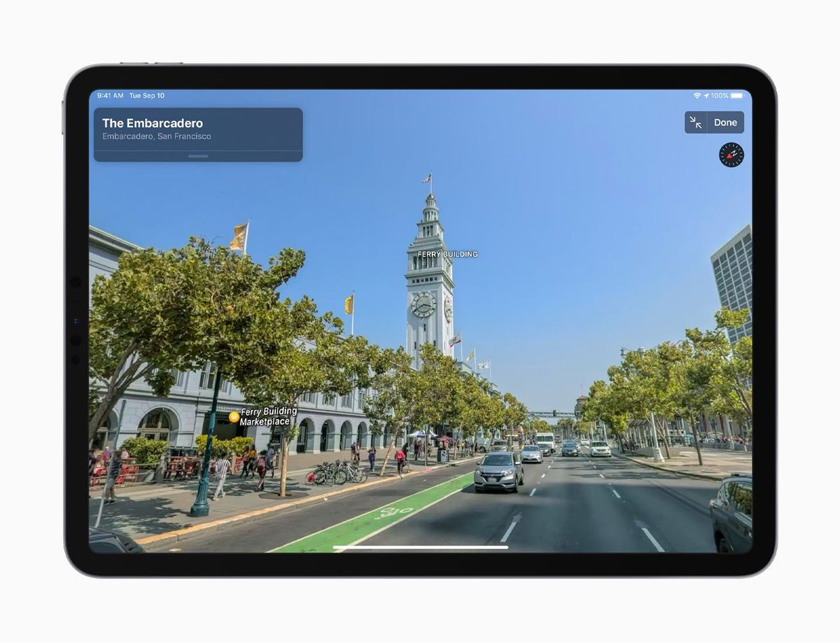 Apple, 새롭게 재설계된 지도 앱을 미국 전역 사용자들에게 제공하다.