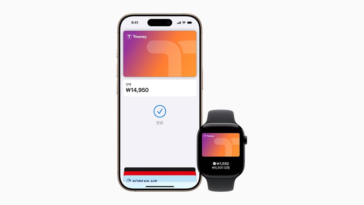Apple 및 티머니, iPhone 및 Apple Watch에 Apple Pay 티머니 도입
