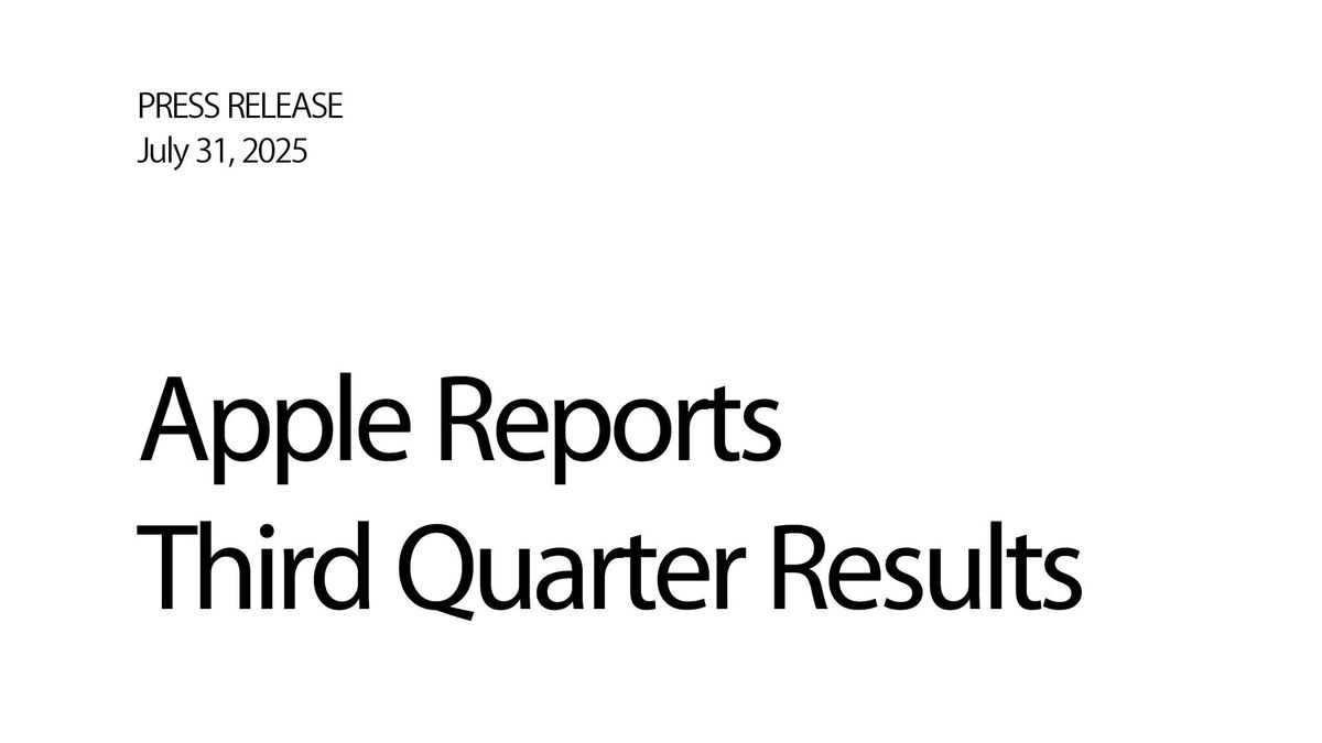 Apple, 2025년 3/4분기 실적 결과 발표 – iPhone 매출 순이익 증가, 서비스 부분 역대 최고치 증가