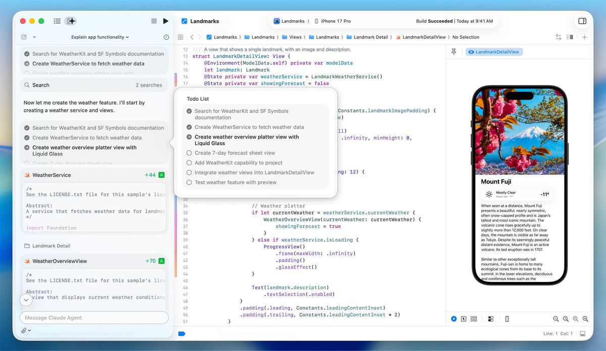 Xcode 26.3, 강력한 에이전틱 코딩 기능 제공