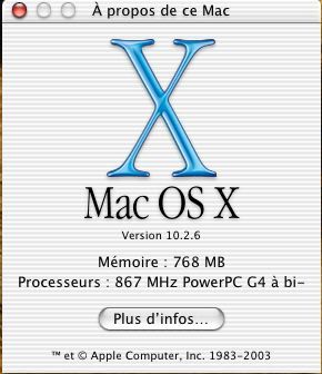 Mac OS X 10.2.6 (Build 6L51) 을 배포