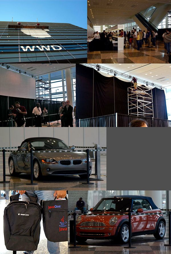 WWDC2004 행사장 이미지