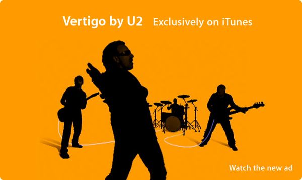 U2 iTunes TV 광고