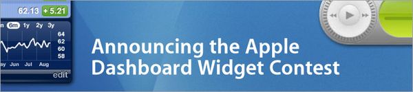 Dashboard Widget Contest