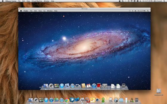 Mac OS X Lion. 동일한 시스템에서 추가 라이센스 허용.