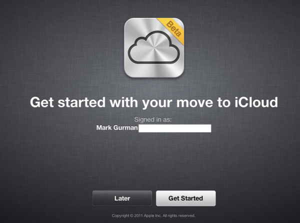 Apple, MobileMe 계정를 iCloud로 변경하는 페이지 공개