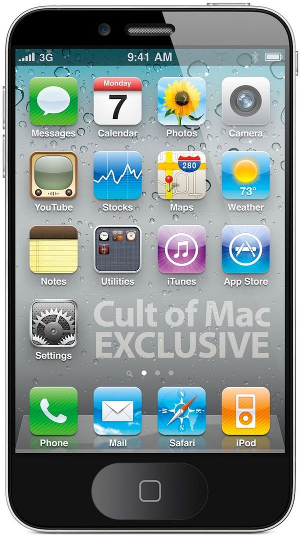 iPhone 5 케이스 제조업체의 iPhone 5 예측도면