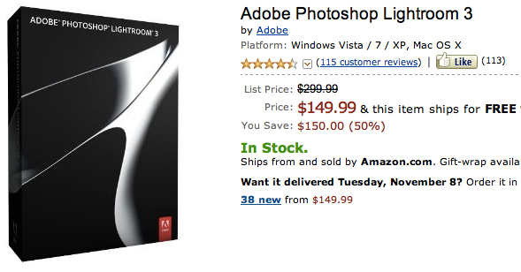 Adobe 포토샵 라이트룸 50% 할인! 아마존..