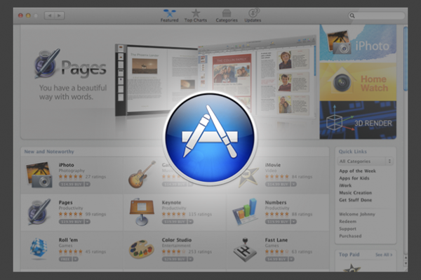 Mac App Store, 누적 다운로드 횟수 1억 건 돌파!