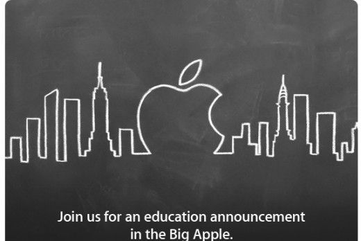 Apple, 1월 19일 Education Event 초청장 발송