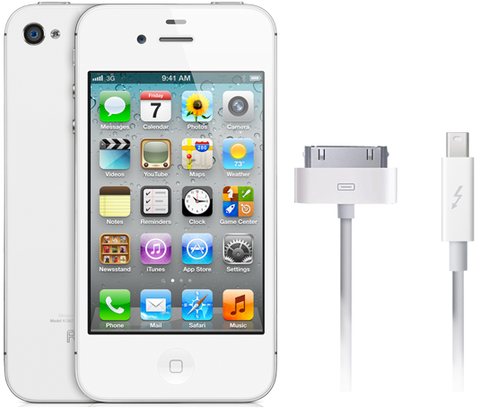Apple 특허 출원. iOS 장치들에 썬더볼트 포트 지원 계획.