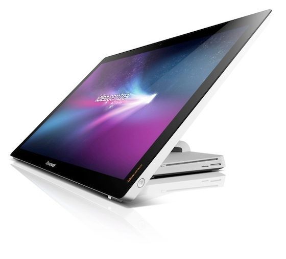 CES 2012 : iMac 컨샙이 적용 된 레노보의 올인원 PC.