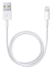 AOS, 0.5m와 1m길이의 Lightning-USB 케이블 판매