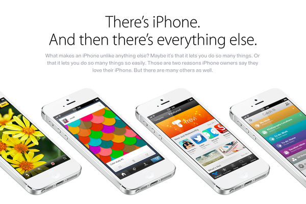 apple.com, "Why iPhone" 페이지가 신규 추가