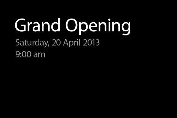 Apple, 영국 플리머스에 새 직영점 Apple Store, Drake Circus 오픈