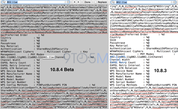 OS X Mountain Lion 10.8.4 베타에 IEEE 802.11ac 대응 기술 정보 확인