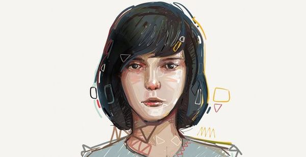 손가락으로 섞는 색상, 실제로는 이렇다