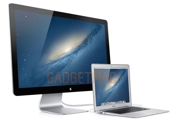 새로운 Thunderbolt Display의 예상 렌더링 사진