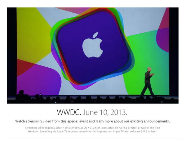 [WWDC 2013] 키노트 내용 정리, Apple Worldwide Developers Conference 2013 : Keynote