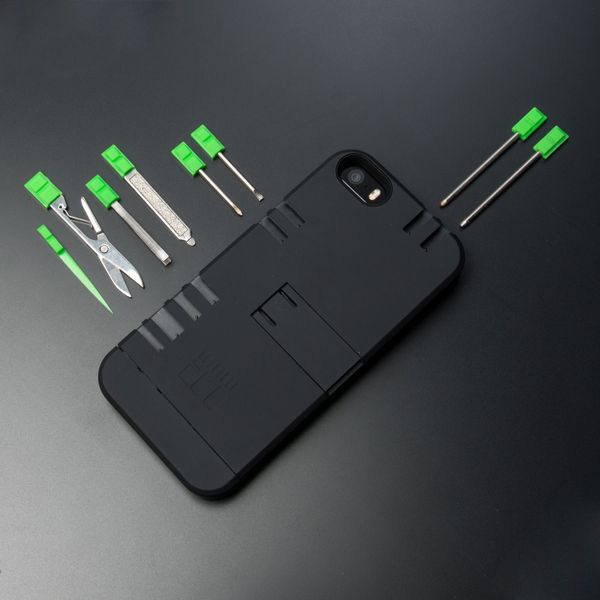 맥가이버칼 iPhone 5 케이스, Black Case