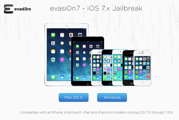 iOS 7.0.6 탈옥 툴 evasi0n7 공개