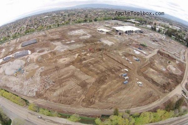 Apple Campus 2 부지 최신 사진
