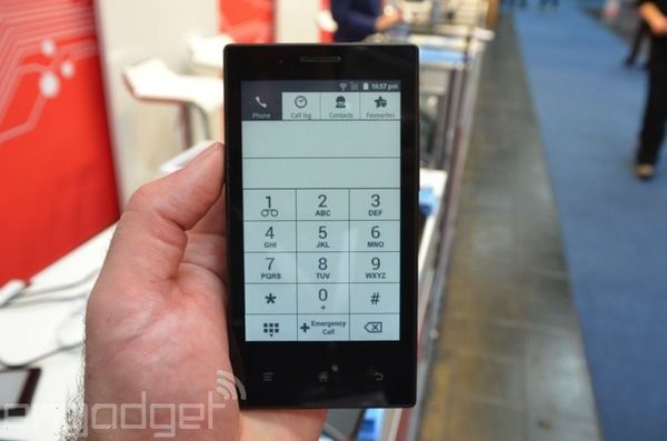 E잉크 휴대폰 MIDIA InkPhone 공개