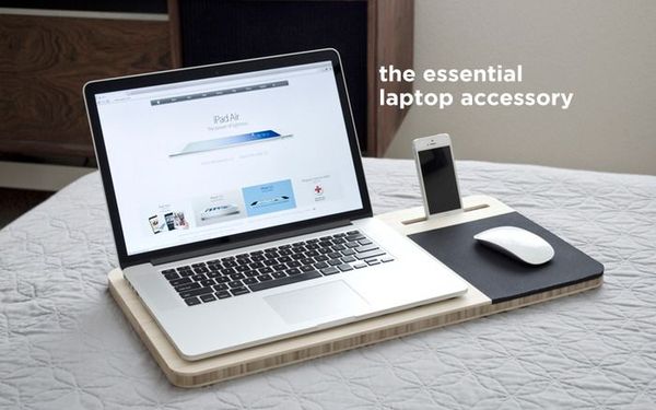나무 노트북 받침대, Slate – Mobile AirDesk